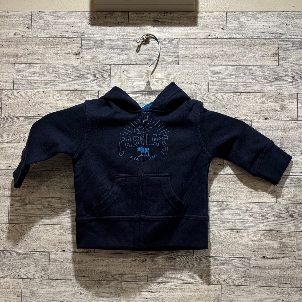 Cabela's Kids Navy Blue Hoodie